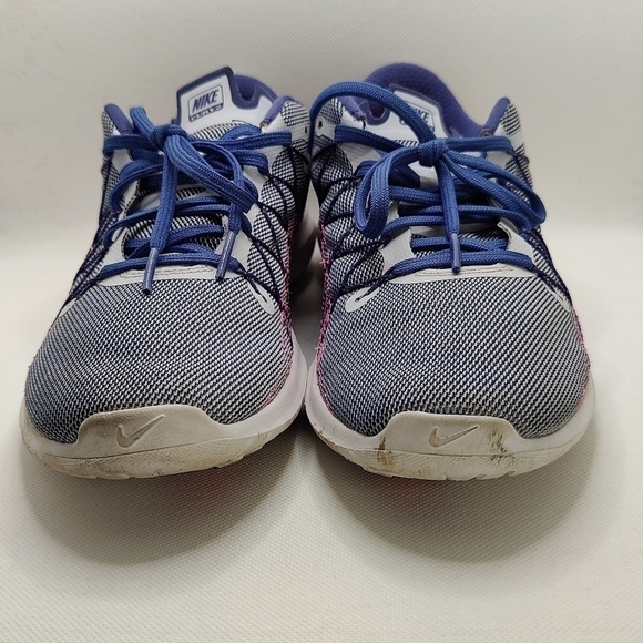 Nike Women's Flex Fury 2 Running Shoe Pink and Purple Athletic Shoes Size 9.5 - Picture 4 of 11
